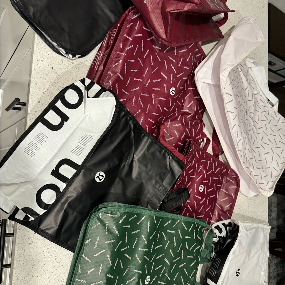 Lululemon Bag of All Sizes and Colors